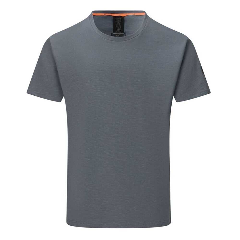 Regatta Mens Finlo Logo T-Shirt / Dark Storm